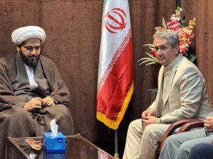 دیدار نوروزی دکتر احد بیوته با امام جمعه شهرستان سرعین