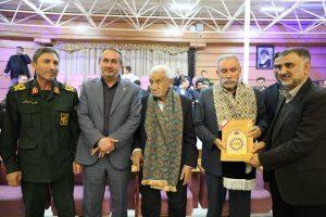 آیین افتتاحیه مسابقات قهرمانی کشور در ورزش‌های زورخانه‌ای و کشتی پهلوانی با حضور دکتر احد بیوته، رئیس مجمع نمایندگان استان اردبیل