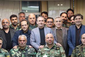 دیدار دکتر احد بیوته، رئیس مجمع نمایندگان استان اردبیل، با حافظان طبیعت
