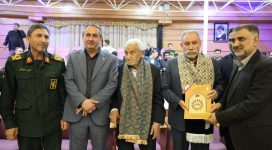 آیین افتتاحیه مسابقات قهرمانی کشور در ورزش‌های زورخانه‌ای و کشتی پهلوانی با حضور دکتر احد بیوته، رئیس مجمع نمایندگان استان اردبیل