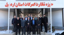 دیدار دکتر احد بیوته با مدیرکل گمرک اردبیل به مناسبت روز جهانی گمرک